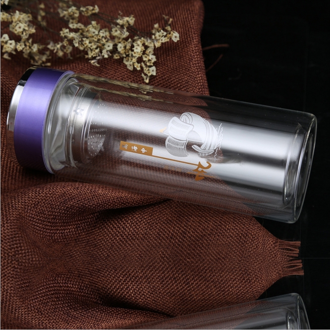 雙層真空玻璃杯