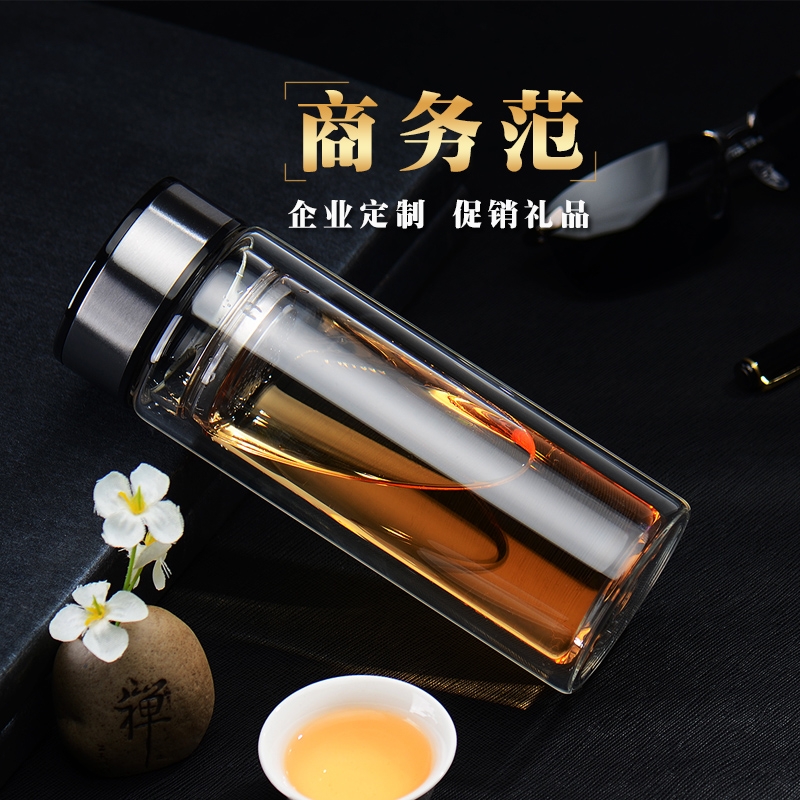 雙層真空玻璃杯